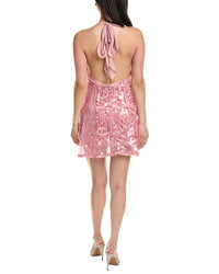 Moonsea Sequin Mesh Mini Dress