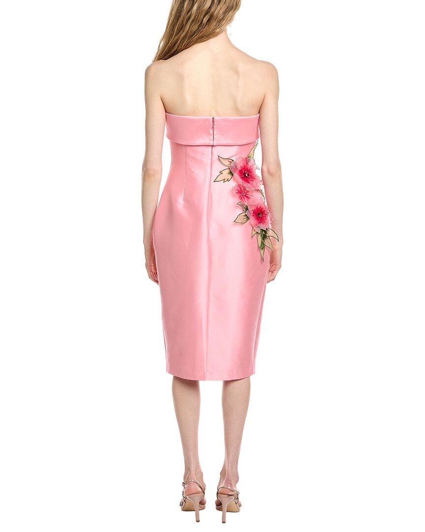 Badgley Mischka Floral Cocktail Dress