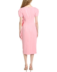 Badgley Mischka Side Bow Cocktail Dress