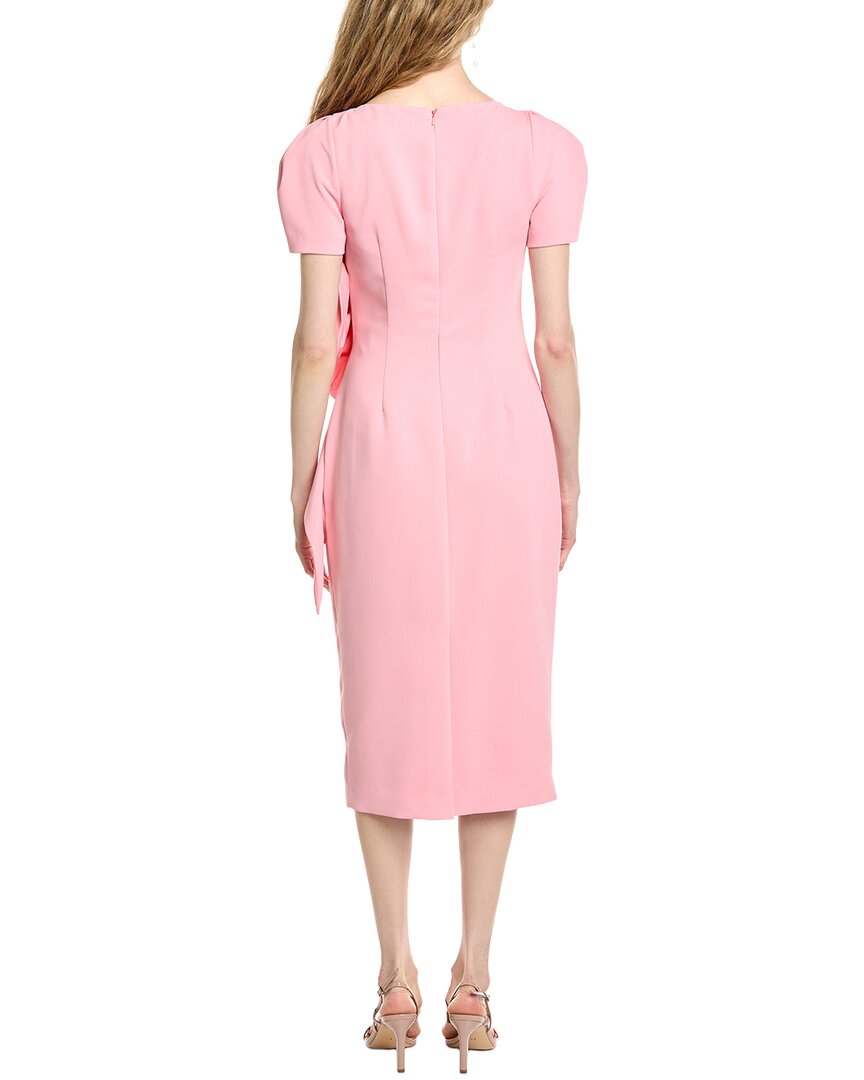 badgley mischka cocktail dresses Sequin Side Drape Cocktail Dress by Badgley Mischka