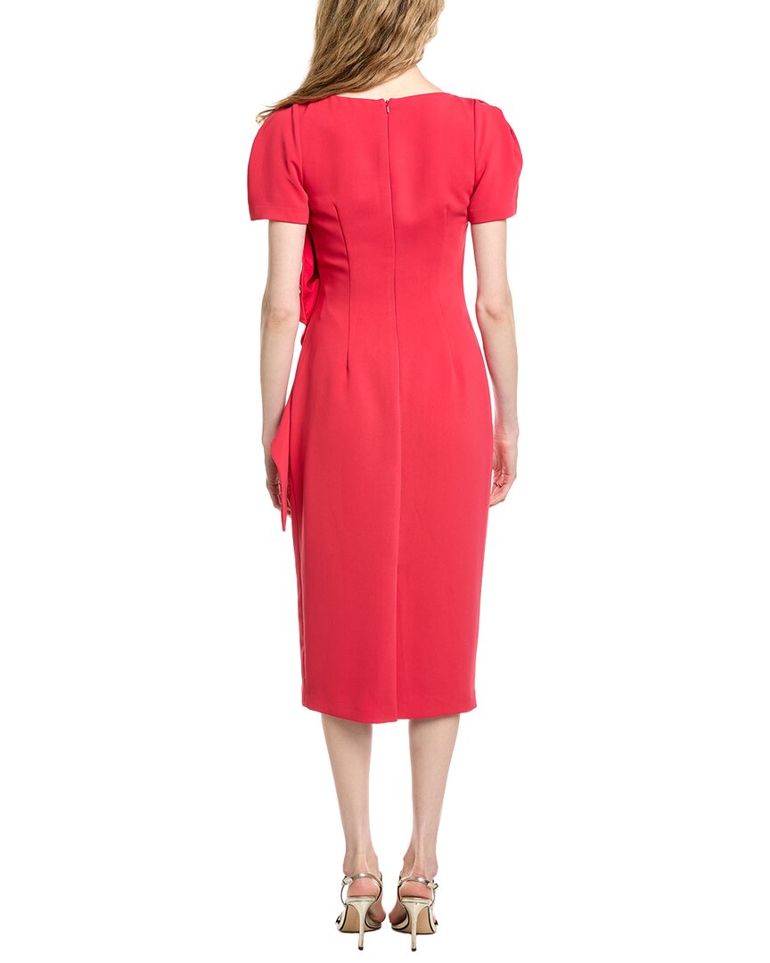 Badgley Mischka Side Bow Cocktail Dress