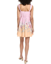 Yumi Kim Susana Linen-Blend Mini Dress
