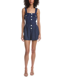 Yumi Kim Georgia Linen-Blend Romper