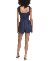 Yumi Kim Georgia Linen-Blend Romper