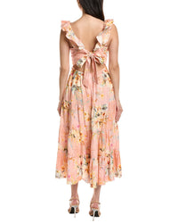 Yumi Kim Madison Linen-Blend Midi Dress