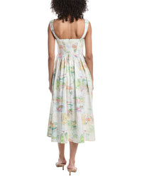 Yumi Kim Brigette Linen-Blend Midi Dress