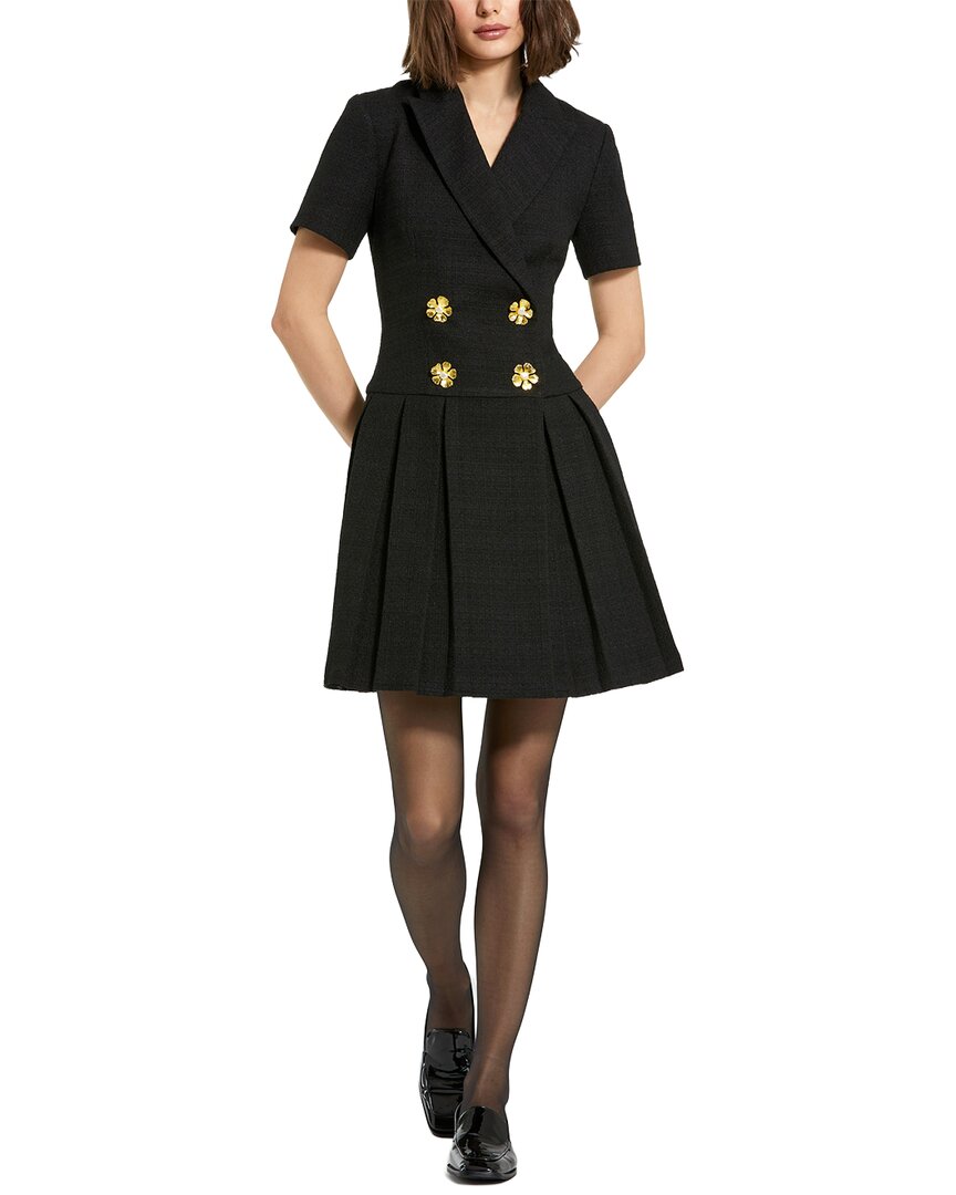 Mac Duggal Tweed Blazer Mini Dress