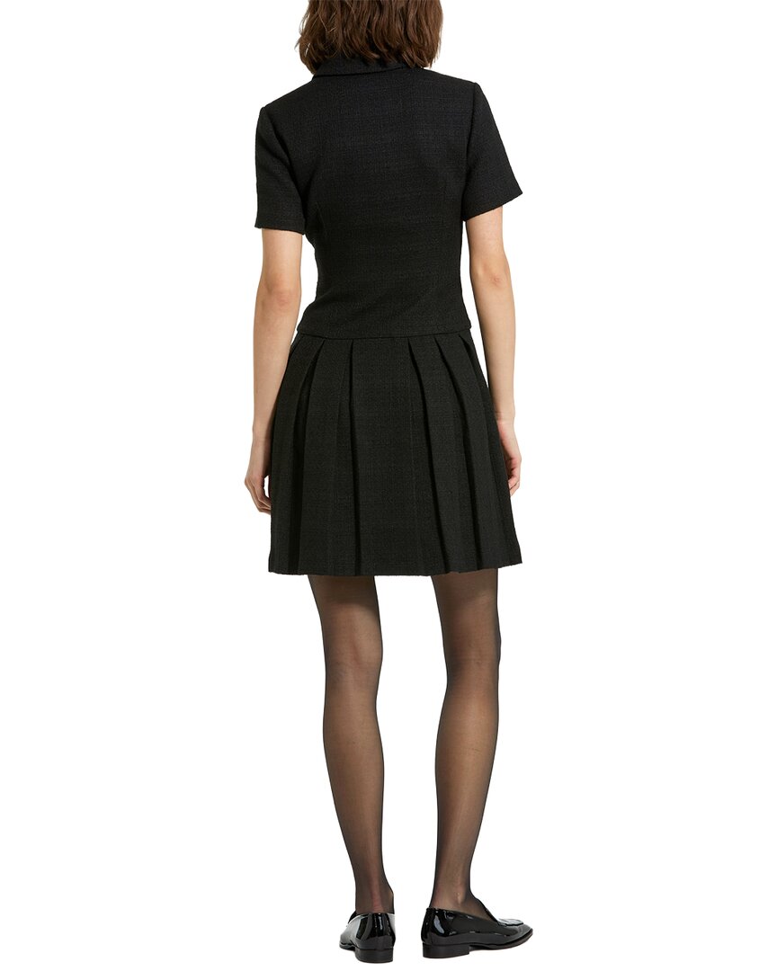 Mac Duggal Tweed Blazer Mini Dress