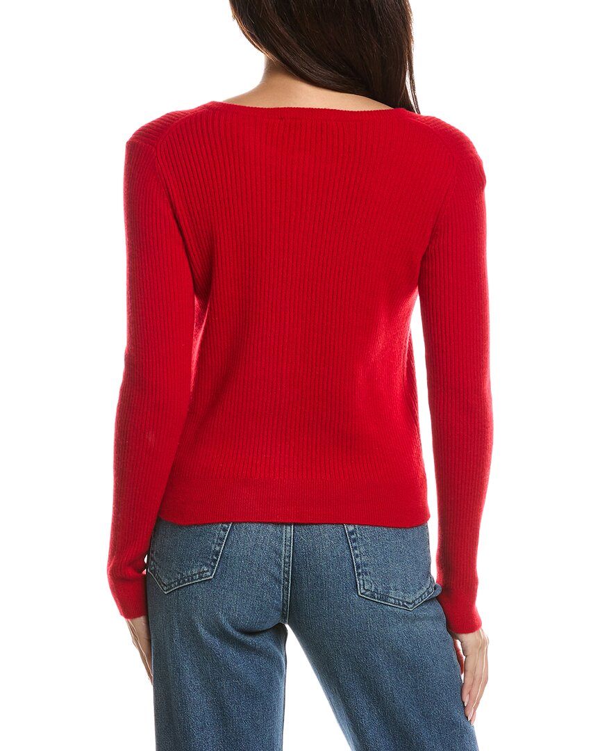 THE CASHMERE PROJECT The Cashmere Project Mini Rib Cashmere Cardigan