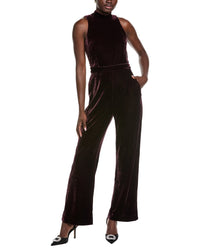 Reiss Dori Velvet Jumpsuit
