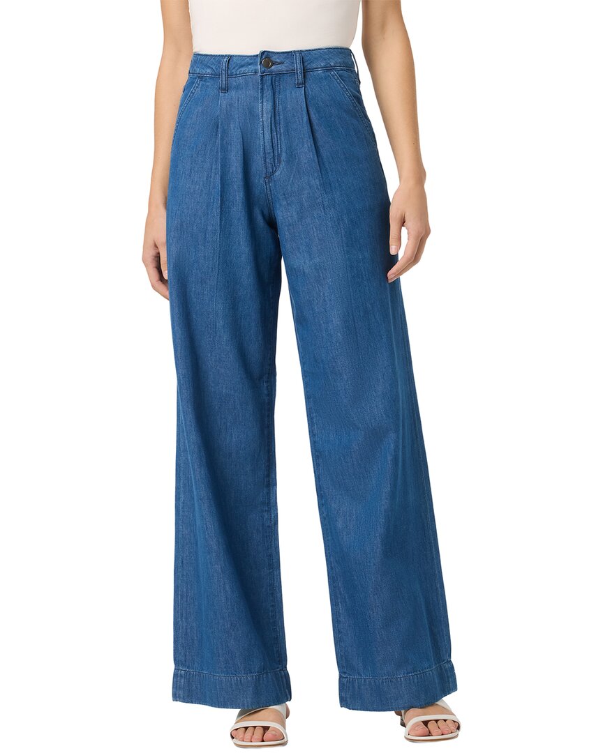 Joe's Jeans Wide Leg Pleated Trouser Melisande Jean