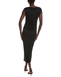 Kenneth Cole Kenneth Cole Off Shoulder Ruched Waist Midi Dress