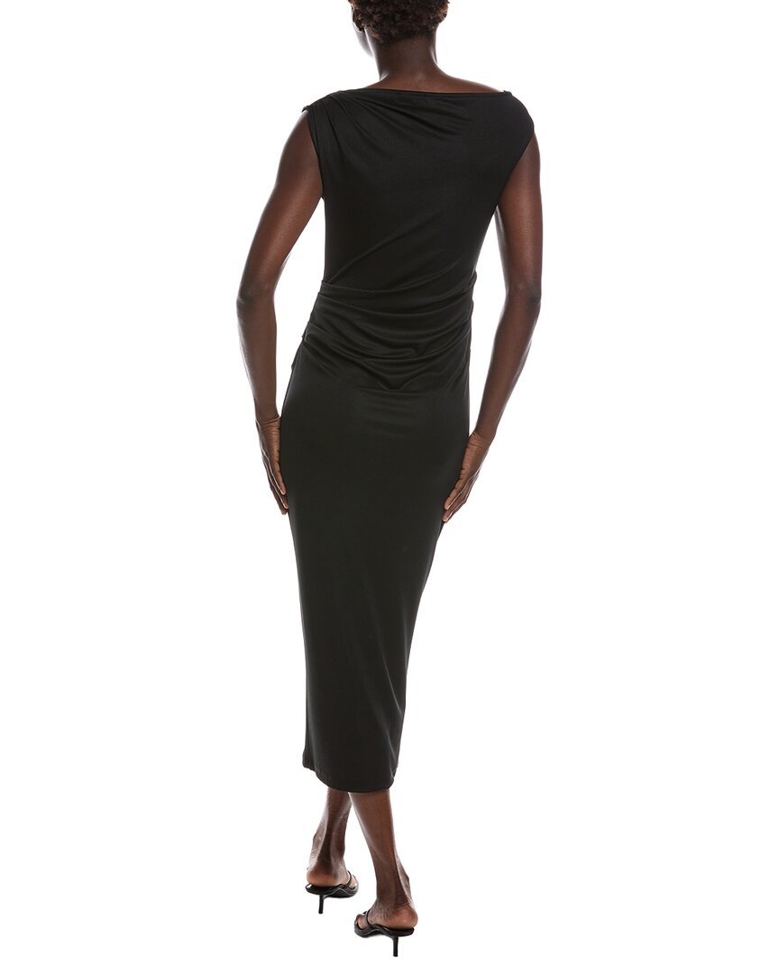 Kenneth Cole Kenneth Cole Off Shoulder Ruched Waist Midi Dress