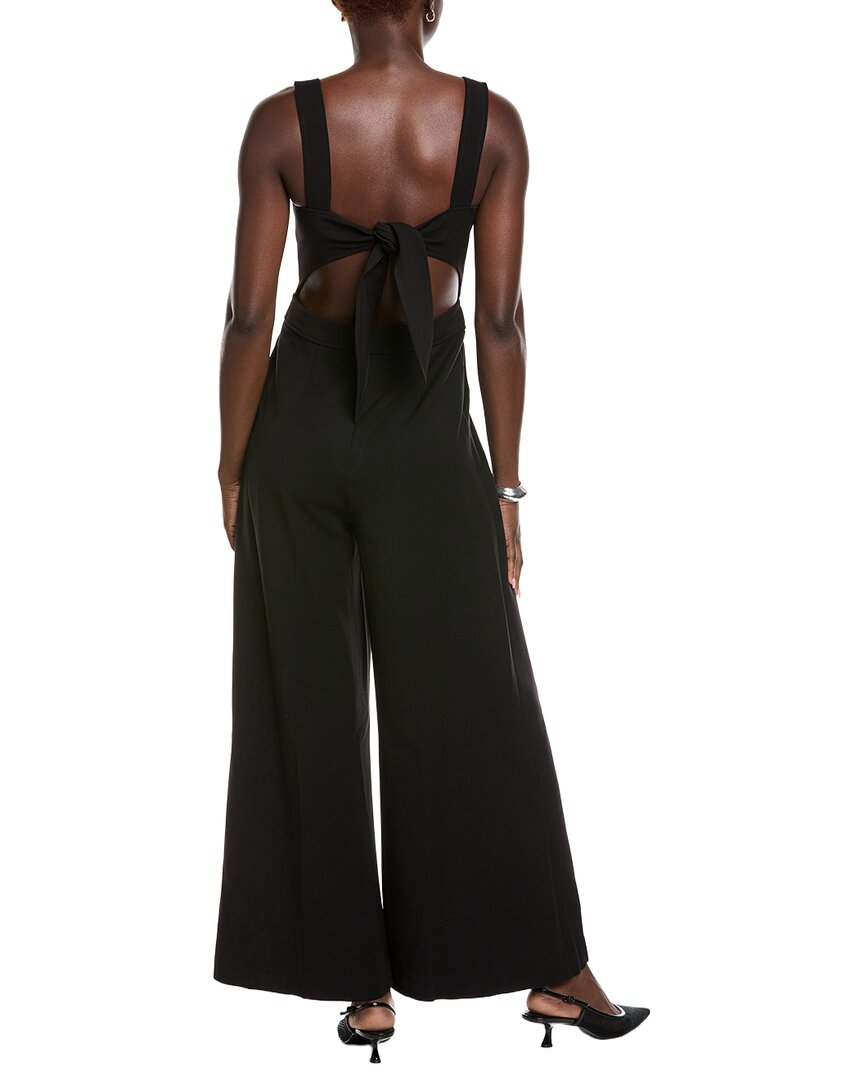 Reiss Dion Twill Open Back Dress