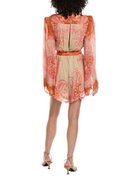 Hemant & Nandita Tie Belt Romper