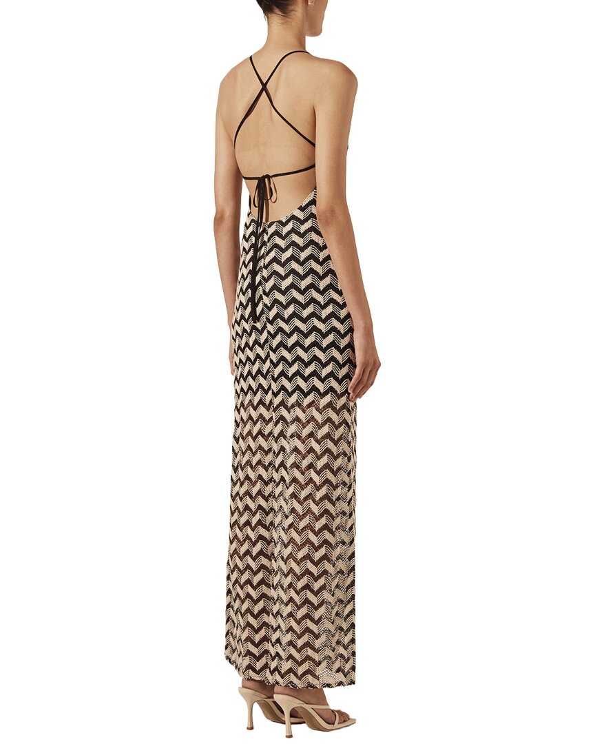 Shona Joy Noor High Neck Maxi Dress