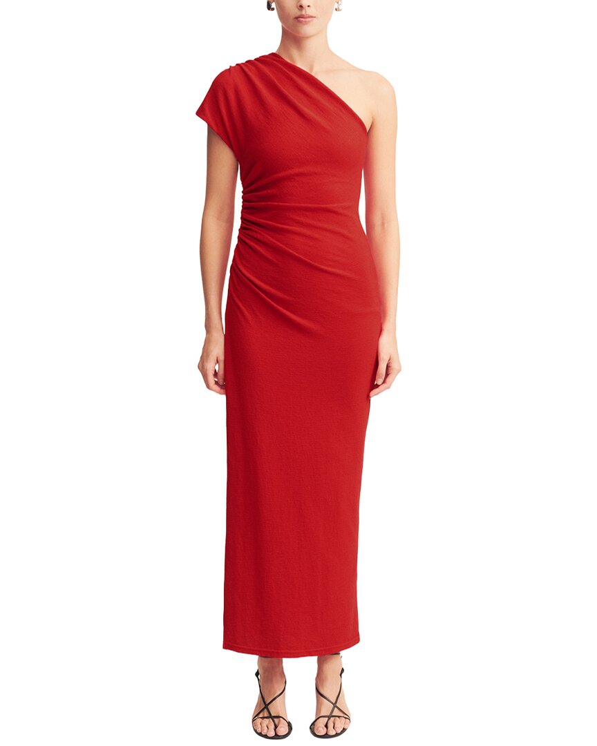 Shona Joy Beau Asymmetrical Midi Dress