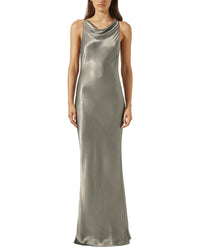 Shona Joy La Lune High Neck Cowl Maxi Dress