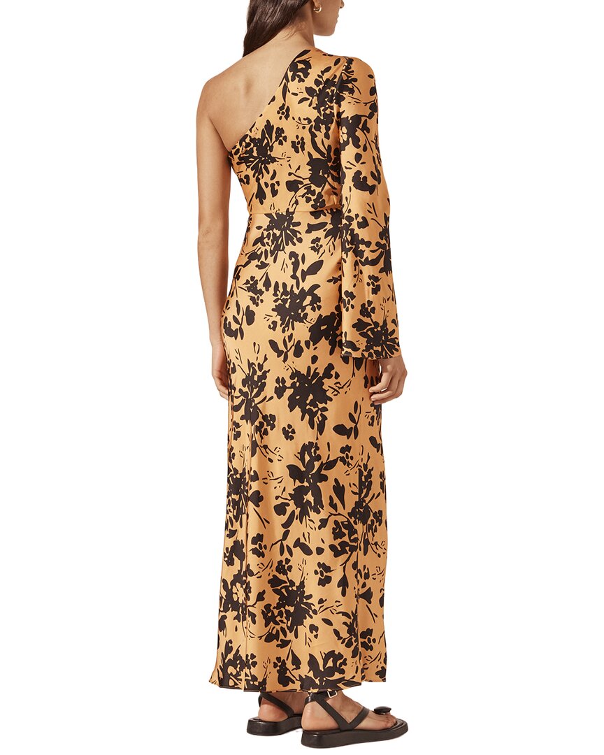 Shona Joy Solare One Shoulder Midi Dress