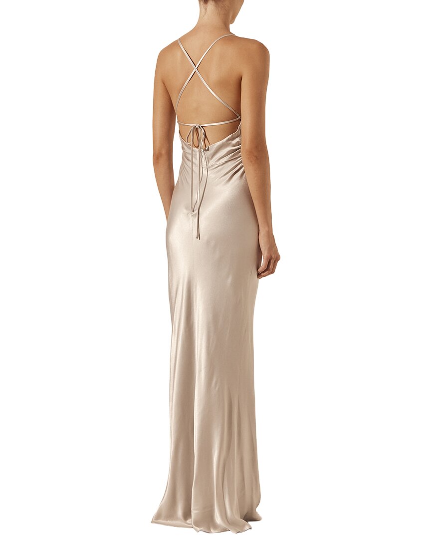 Shona Joy La Lune Lace Back Maxi Dress