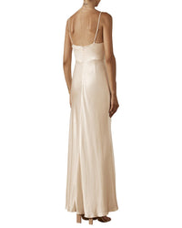 Shona Joy La Lune Cross Draped Maxi Dress