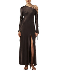 Shona Joy Nora Lace Detail Maxi Dress