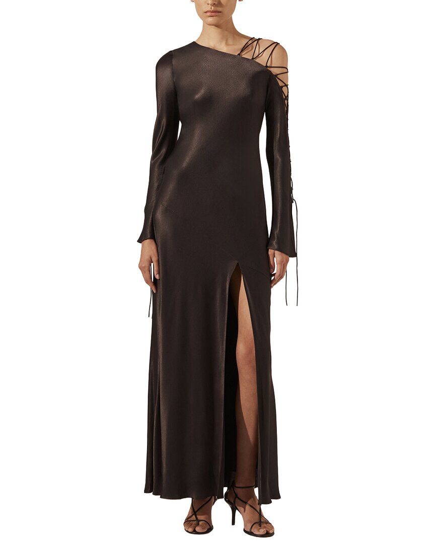 Shona Joy Nora Lace Detail Maxi Dress