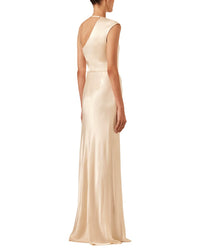 Shona Joy La Lune Draped Maxi Dress