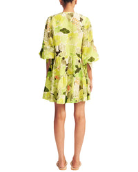 Shona Joy Roscoe Tiered Linen-Blend Mini Dress