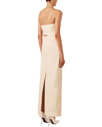 Shona Joy Lani Strapless Cut Out Maxi Dress