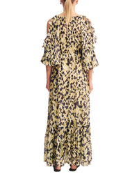 Shona Joy Kinetic Ruffle Drawstring Maxi Dress