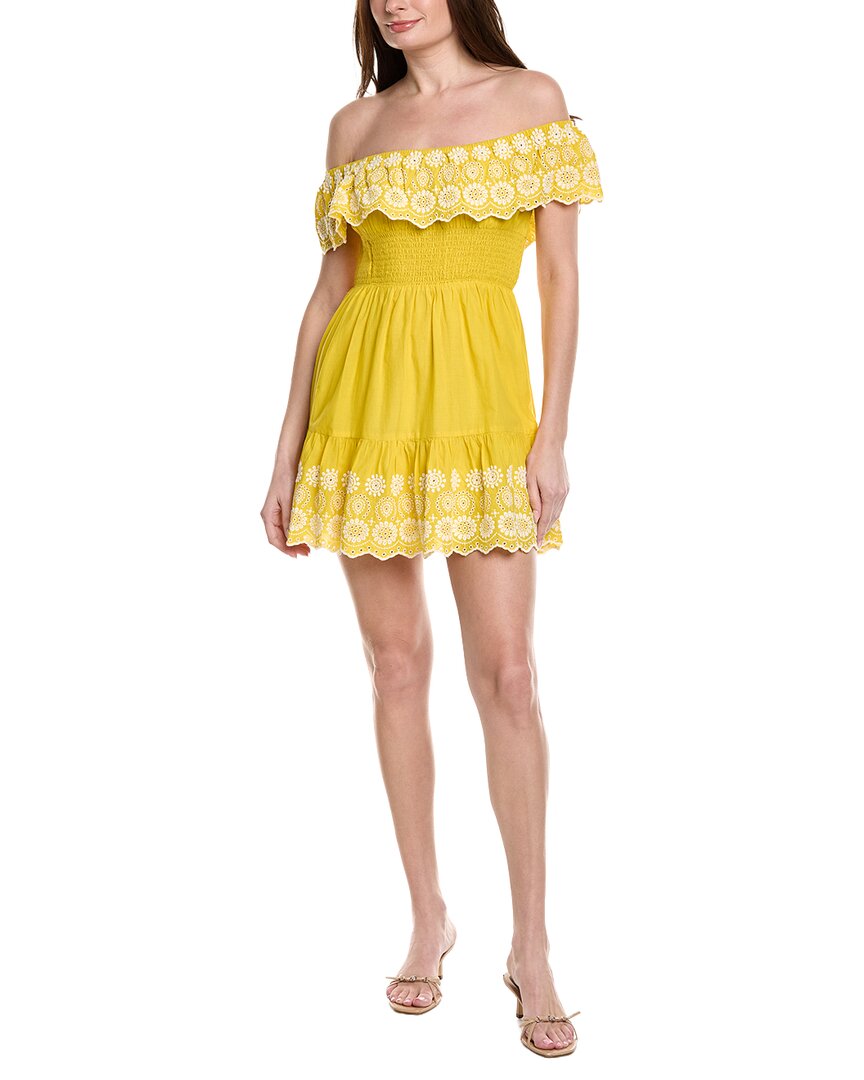 Adrianna Papell Ruffle Mini Dress