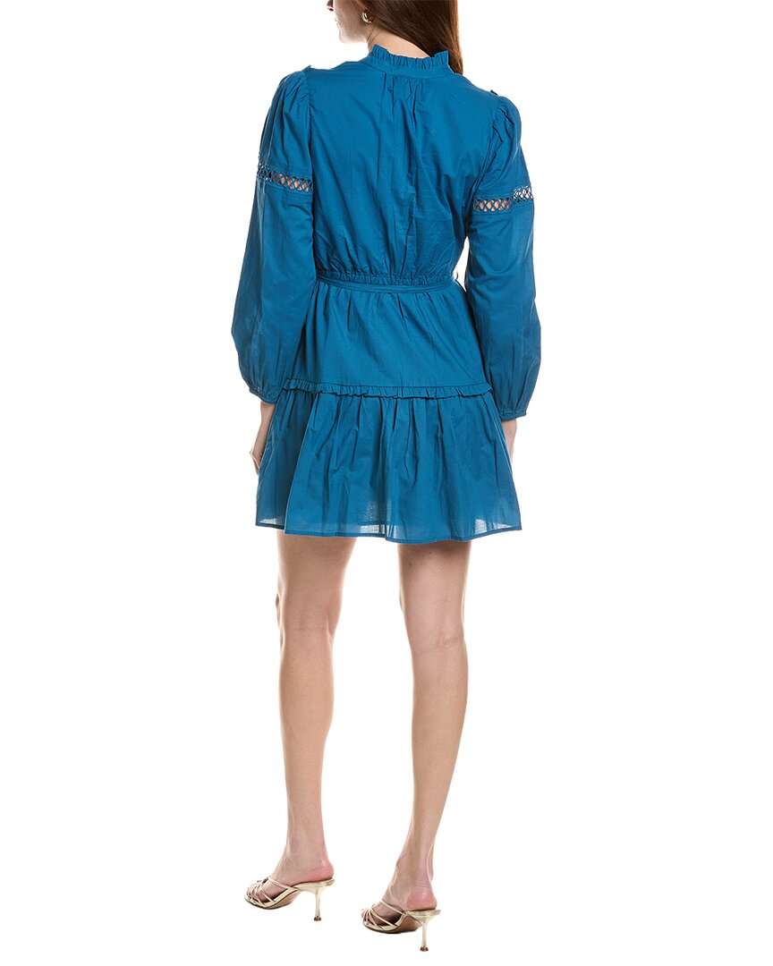 Adrianna Papell Long Sleeve Mini Dress