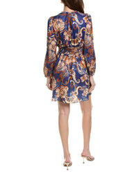 Adrianna Papell Long Sleeve Mini Dress