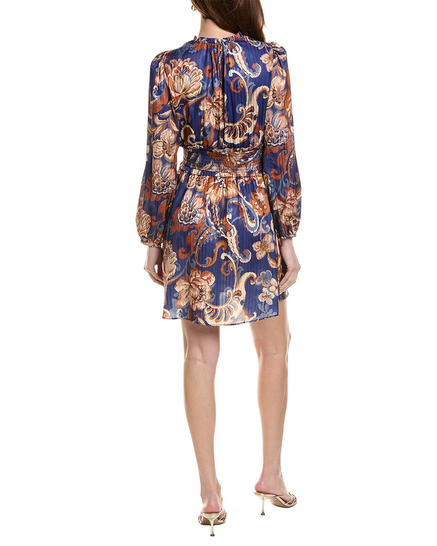 Adrianna Papell Long Sleeve Mini Dress