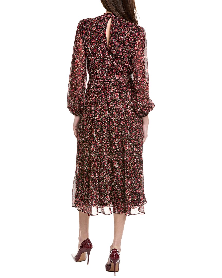 Adrianna Papell Ditsy Floral Chiffon Midi Dress – Bluefly