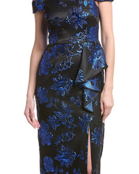 Adrianna Papell Draped Gown