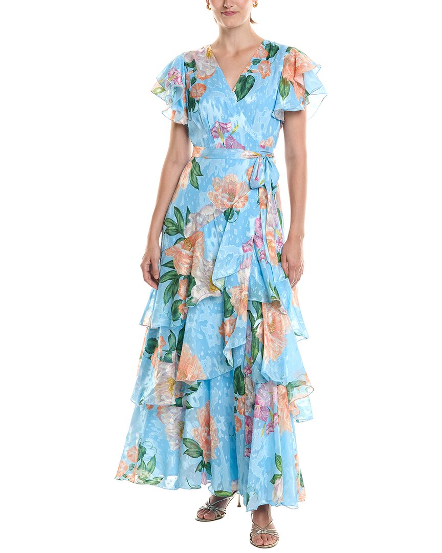Hutch Hutch Rhetta Maxi Wrap Dress