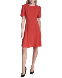 Dkny Fit & Flare Dress