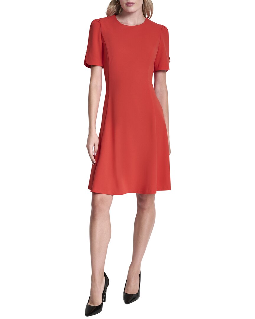 Dkny Fit & Flare Dress