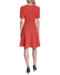 Dkny Fit & Flare Dress