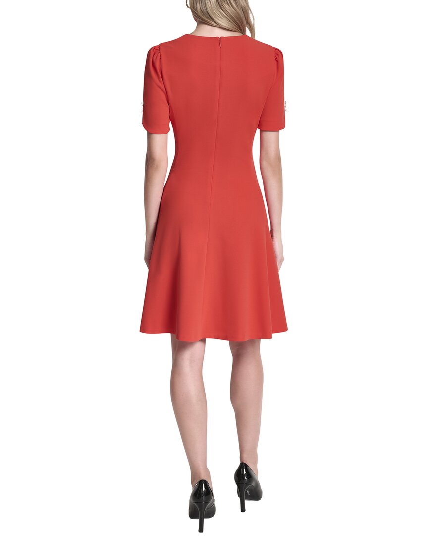 Dkny Fit & Flare Dress