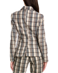 Alexia Admor Alexia Admor Classic Double-Breasted Wool-Blend Blazer