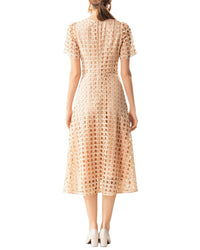 Burryco Short Sleeve Midi Dress