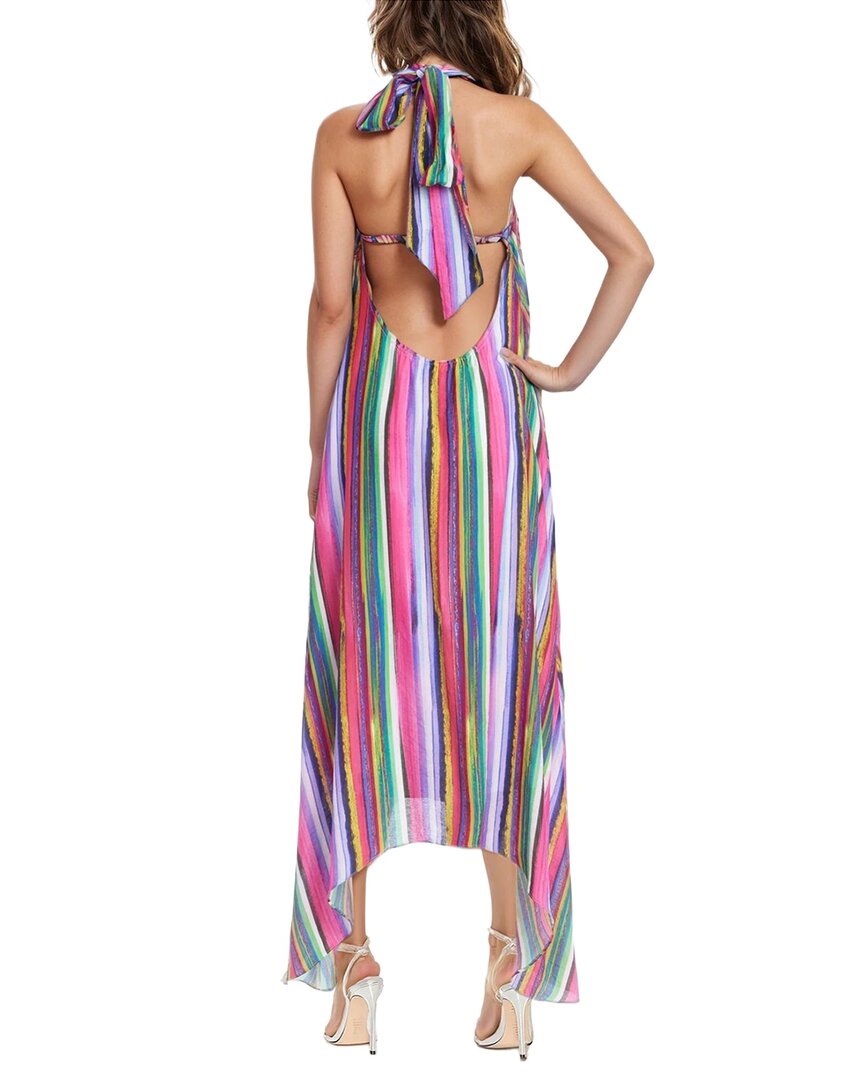 Jewel Badgley Mischka Stripe Flowy Dress