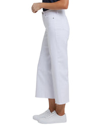 Nydj Coco High-Rise Optic White Crop Jean