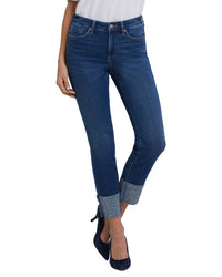 Nydj Petite Sheri Vintage Lapis Slim Jean