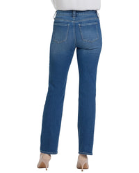 Nydj Petite Marilyn Romantic Indigo Straight Leg Jean