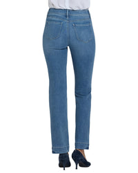 Nydj Petite Marilyn Bastille Sea Straight Leg Jean