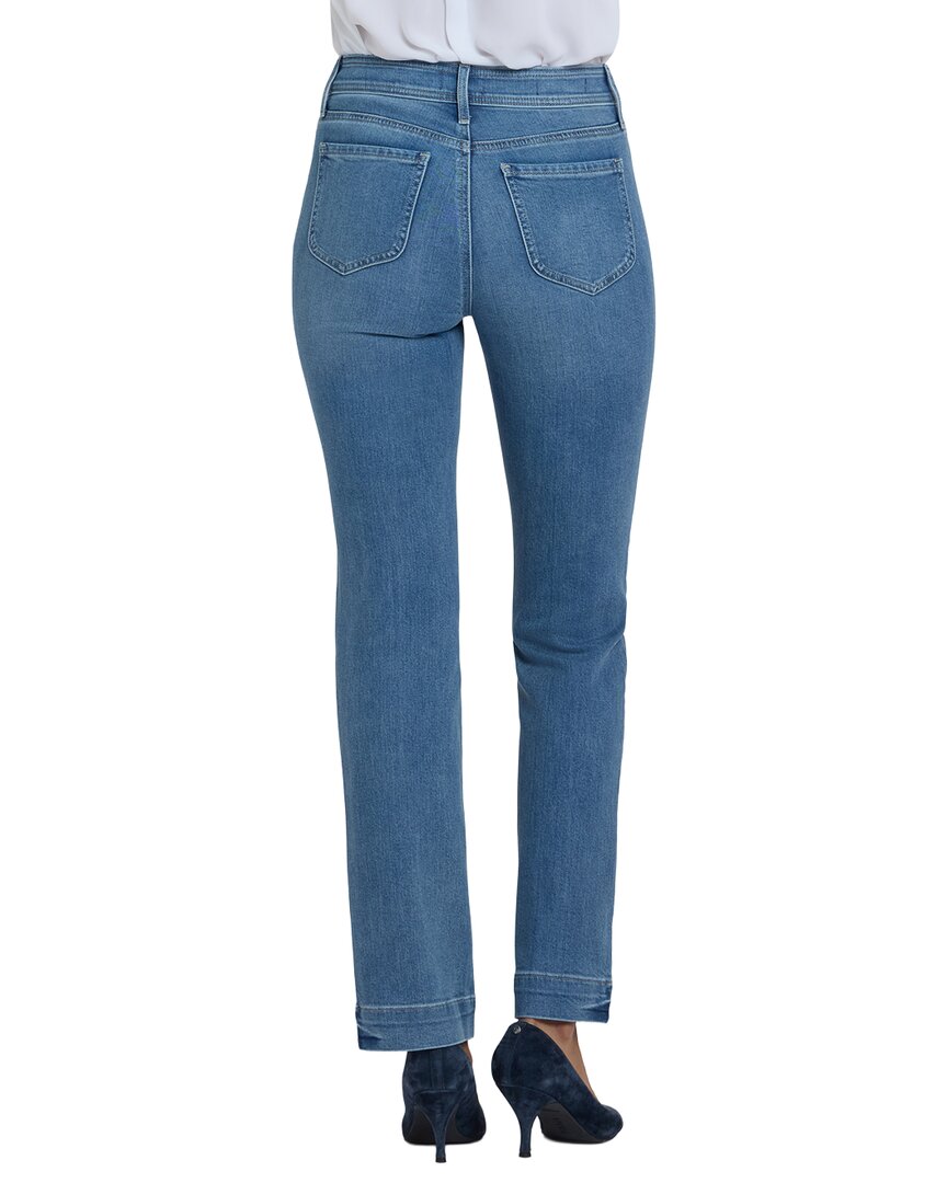 Nydj Petite Marilyn Bastille Sea Straight Leg Jean